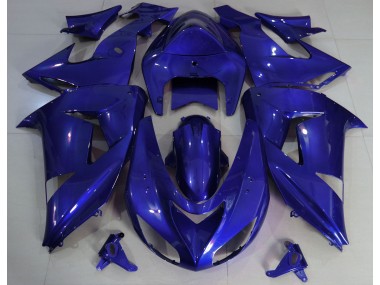 Plaine Bleu Profond 2006-2007 Kawasaki ZX10R Carénage Moto