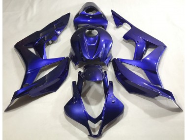 Plaine Bleu Profond 2007-2008 Honda CBR600RR Carénage Moto