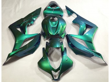 Plaine Vert Émeraude 2007-2008 Honda CBR600RR Carénage Moto