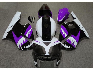 Requin Violet 2002-2005 Kawasaki ZX12R Carénage Moto