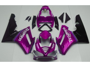 Rose Vif Brillant 2009-2012 Triumph Daytona 675 Carénage Moto