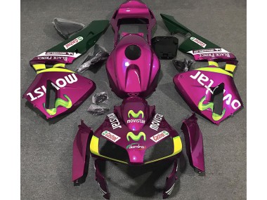 Rose Vif Movistar 2003-2004 Honda CBR600RR Carénage Moto