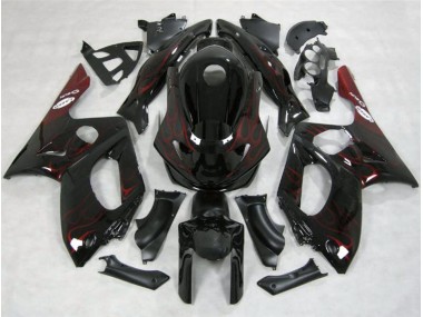 Rosso Fiamma 1998-2007 Yamaha YZF600 Carénage Moto