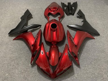 Rouge Bonbon 2004-2006 Yamaha R1 Carénage Moto