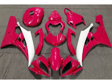 Rouge Perle 2006-2007 Yamaha R6 Carénage Moto