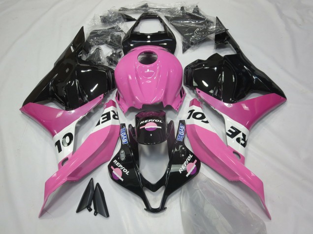 Spécial Rose Repsol 2009-2012 Honda CBR600RR Carénage Moto