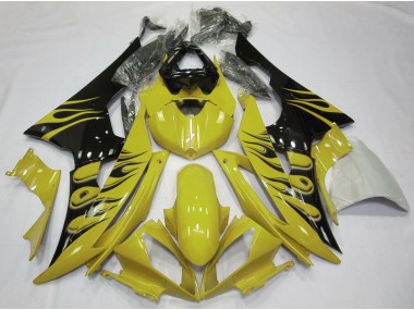 Stile Fiamma Giallo 2008-2016 Yamaha R6 Carénage Moto