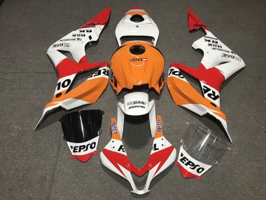 Style Blanc Repsol 2007-2008 Honda CBR600RR Carénage Moto