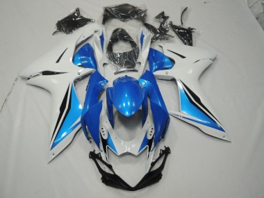 Style Bleu Clair OEM 2011-2024 Suzuki GSXR 600-750 Carénage Moto