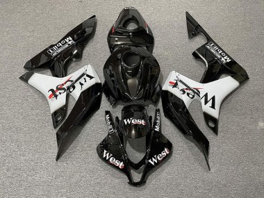 Style Classique West 2007-2008 Honda CBR600RR Carénage Moto