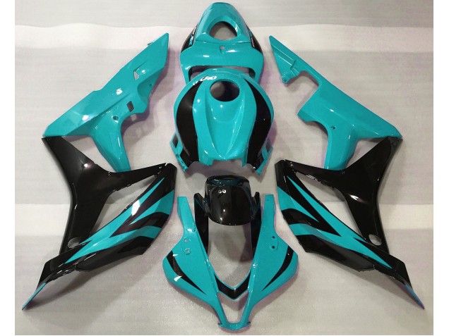 Style Cyan OEM 2007-2008 Honda CBR600RR Carénage Moto