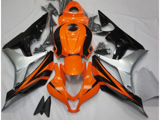 Style Orange Vif OEM 2007-2008 Honda CBR600RR Carénage Moto