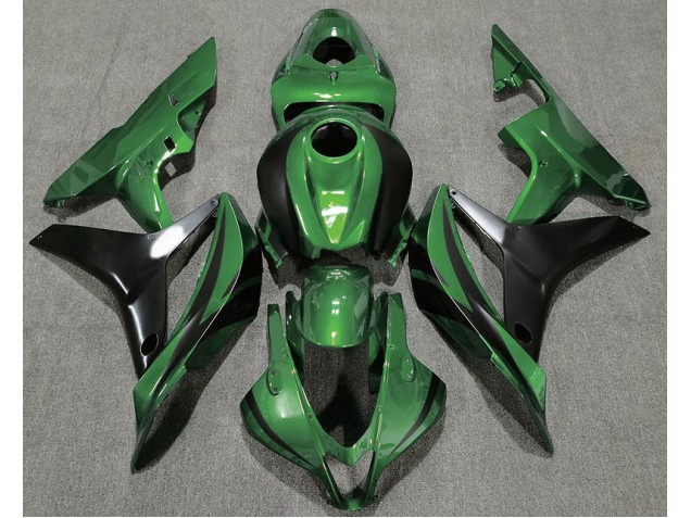 Style Vert Forêt OEM 2007-2008 Honda CBR600RR Carénage Moto