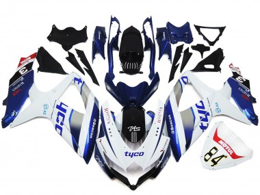 Tyco Style Personnalisé Brillant 2008-2010 Suzuki GSXR 600-750 Carénage Moto