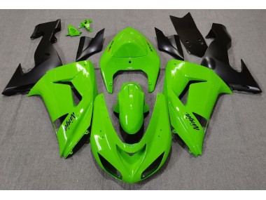 Vert 2006-2007 Kawasaki ZX10R Carénage Moto