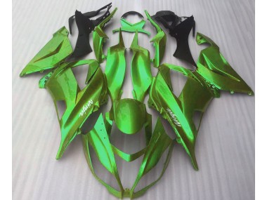 Vert Bonbon Brillant 2016-2019 Kawasaki ZX10R Carénage Moto