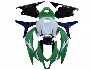 Vert Brillant & Bleu 2009-2012 Honda CBR600RR Carénage Moto