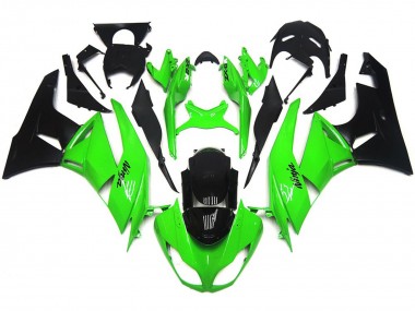 Vert Brillant Intense 2009-2012 Kawasaki ZX6R Carénage Moto