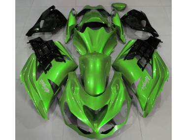 Vert Liquide 2012-2021 Kawasaki ZX14R Carénage Moto