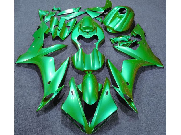 Vert Uni 2004-2006 Yamaha R1 Carénage Moto