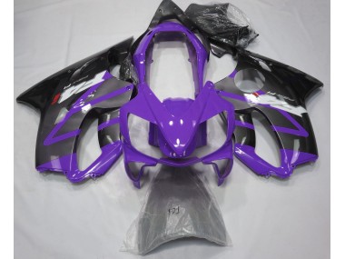 Violet Brillant & Gris 2004-2007 Honda CBR600 F4i Carénage Moto