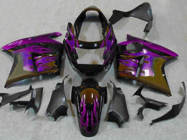 Violet Flamme 1996-2007 Honda CBR1100XX Carénage Moto