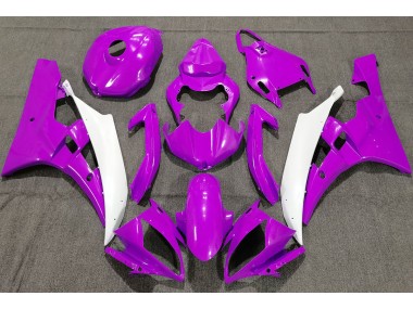 Violet Perle 2006-2007 Yamaha R6 Carénage Moto